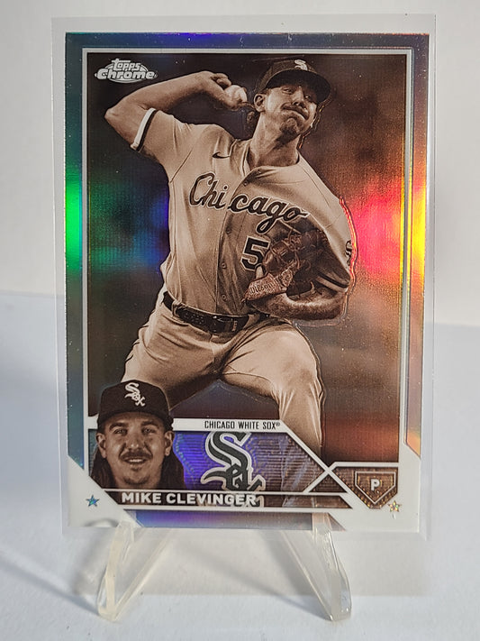 Topps Chrome #USC12 Mike Clevinger Sepia Refractor B2R1