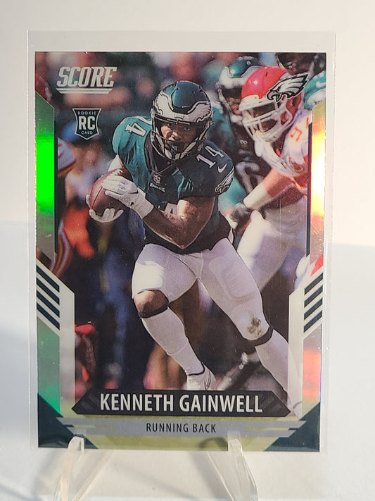 2021 Panini Chronicles #417 Kenneth Gainwell Score Update Rookies Silver RC B2R1