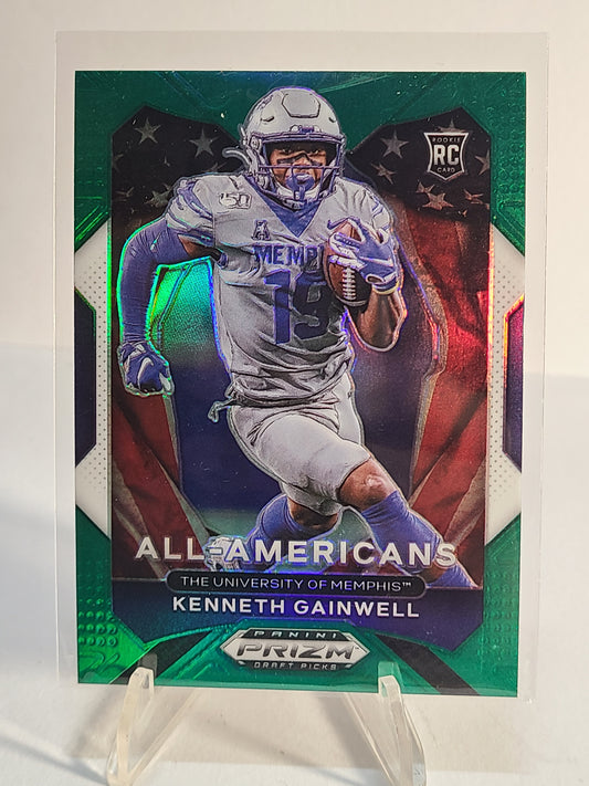 2021 Panini Prizm Draft Picks Collegiate #194 Kenneth Gainwell Green