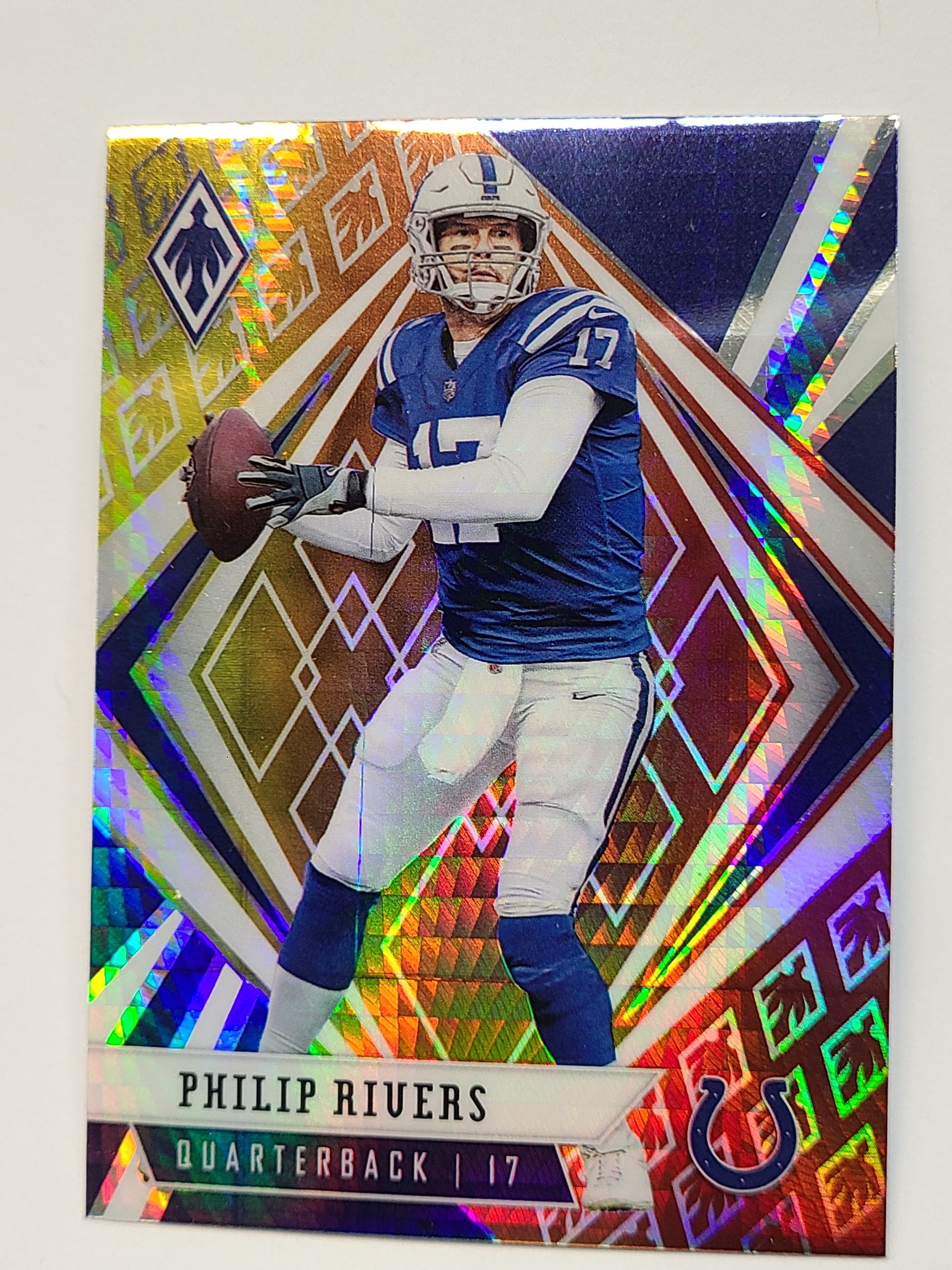 2020 Panini Phoenix #52 Philip Rivers Color Burst B2R2