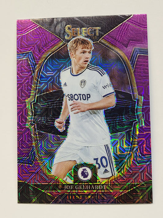 2022-23 Panini Select Premier League #50 Joe Gelhardt Purple Mojo B2R2