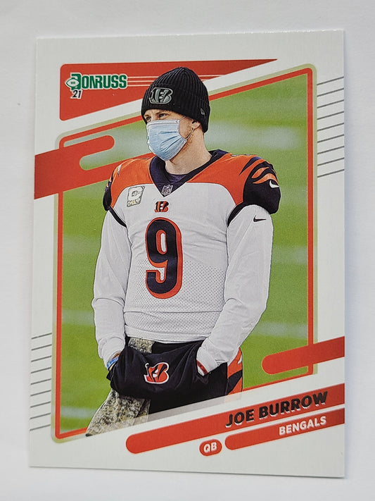 2021 Donruss #211b Joe Burrow No Helmet B2R2