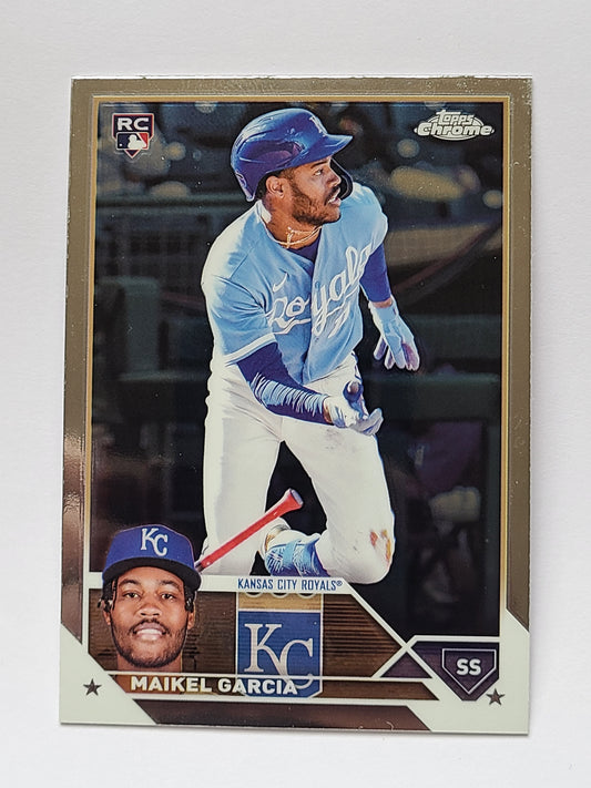 2023 Topps Chrome Update #USC8 Maikel Garcia RC B2R2