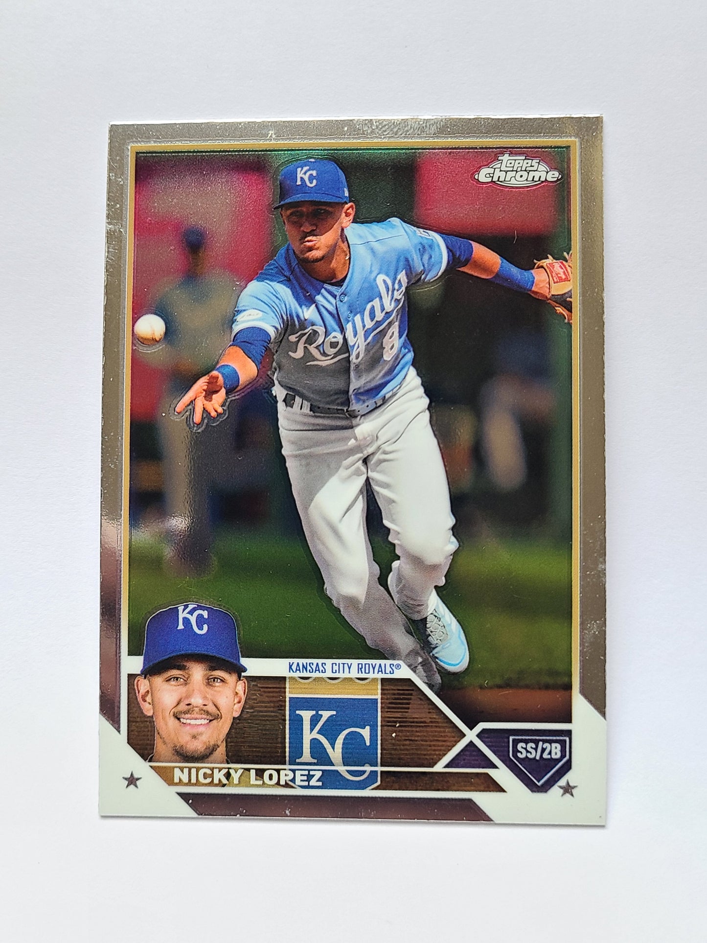 2023 Topps Chrome Update #USC117 Nicky Lopez B2R2