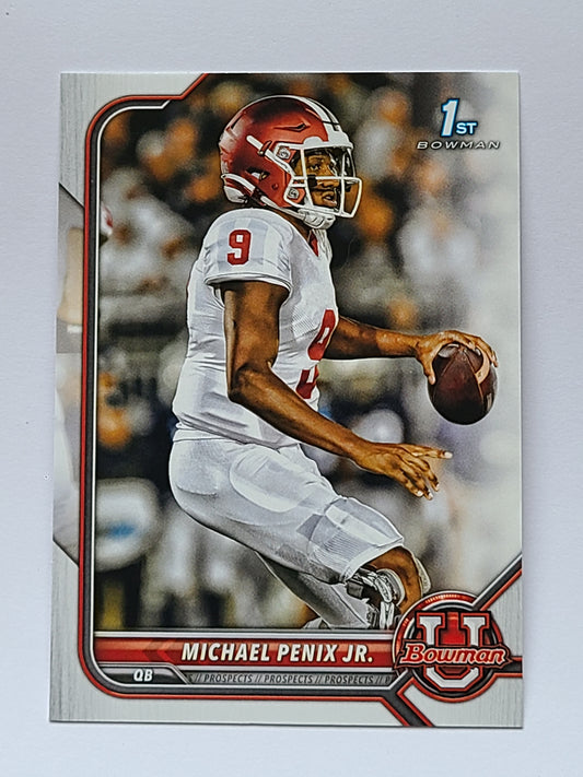 2021-22 Bowman University #41 Michael Penix Jr. RC B2R2