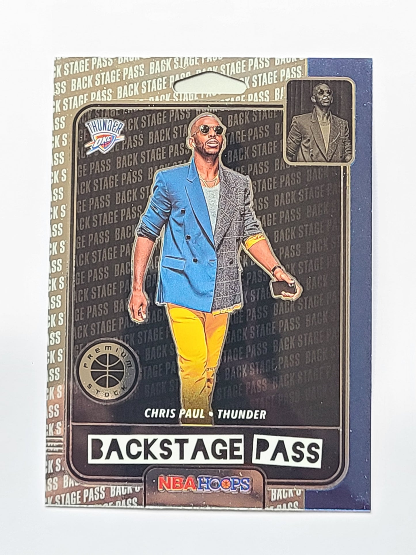 2019-20 Hoops Premium Stock Backstage Pass #2 Chris Paul B2R2