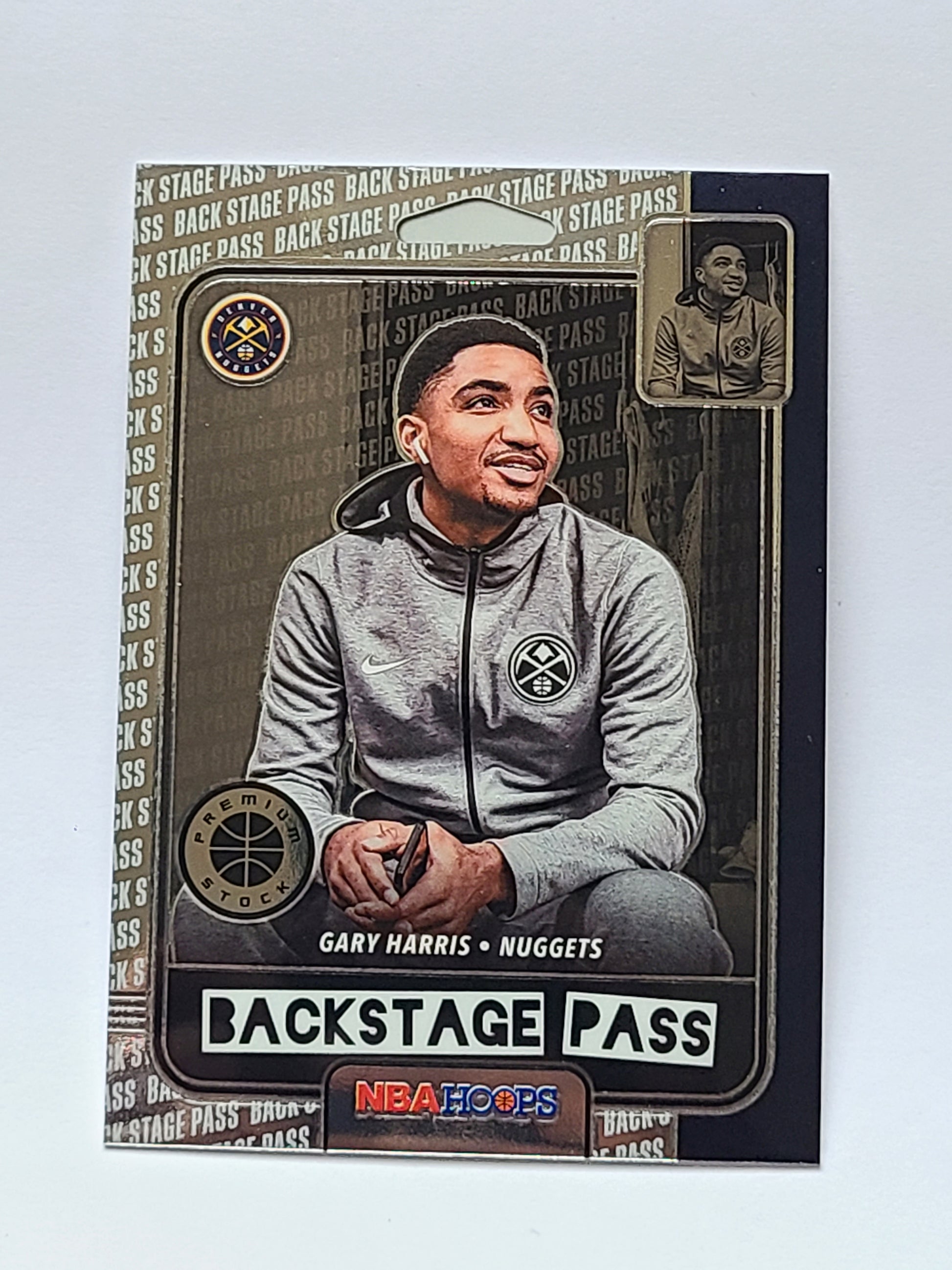 2019-20 Hoops Premium Stock #10 Gary Harris Backstage Pass B2R2