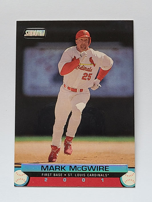 2001 Stadium Club #100 Mark McGwire B2R2