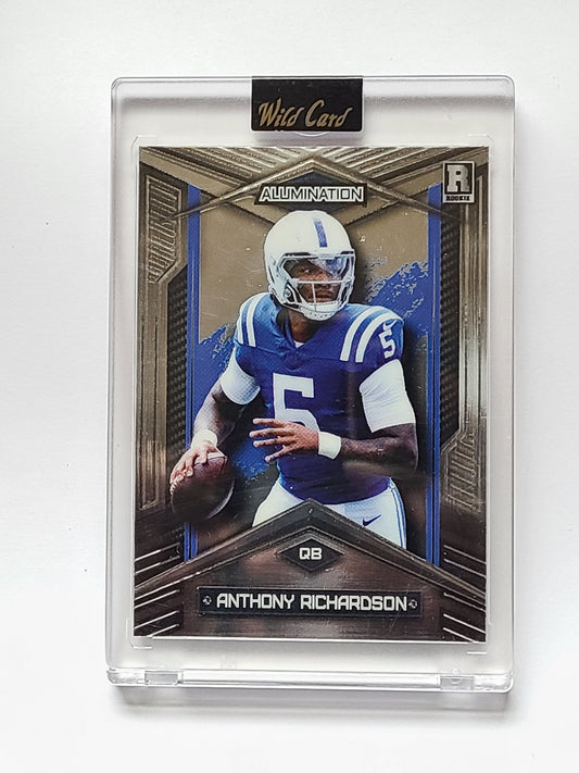 2023 Wild Card Alumination Mirror Silver #ABC-AR Anthony Richardson RC B2R2