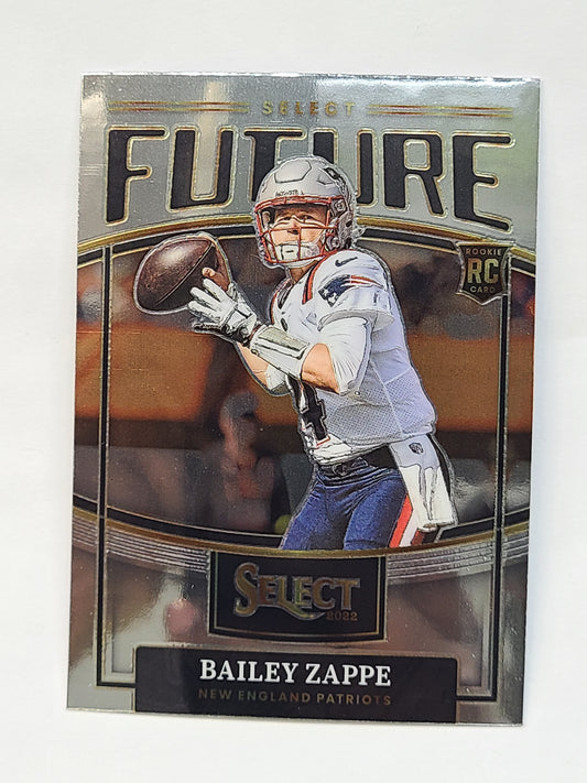 2022 Panini Select #SF-4 Bailey Zappe Select Future RC B2R3