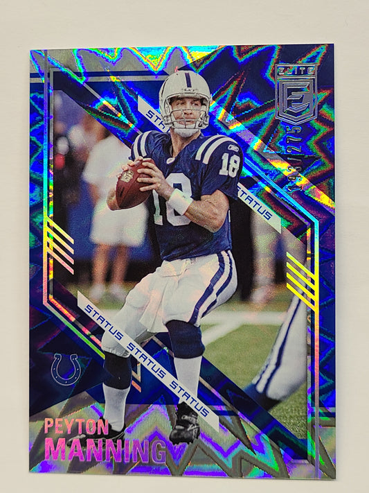 2021 Donruss Elite #56 Peyton Manning Status Explosion #/275 B2R3