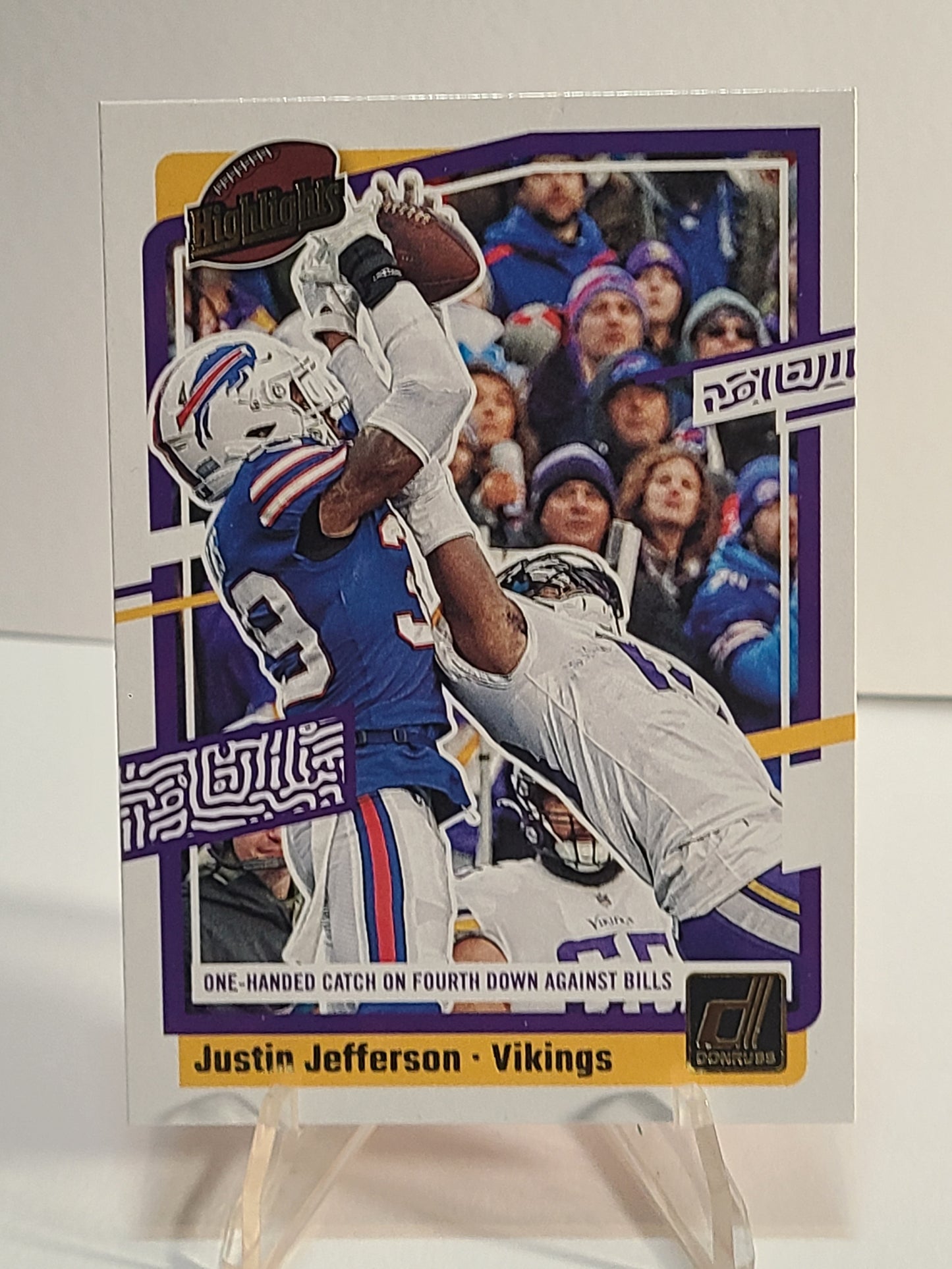 2023 Donruss #H-JJE Justin Jefferson Highlights B3R2