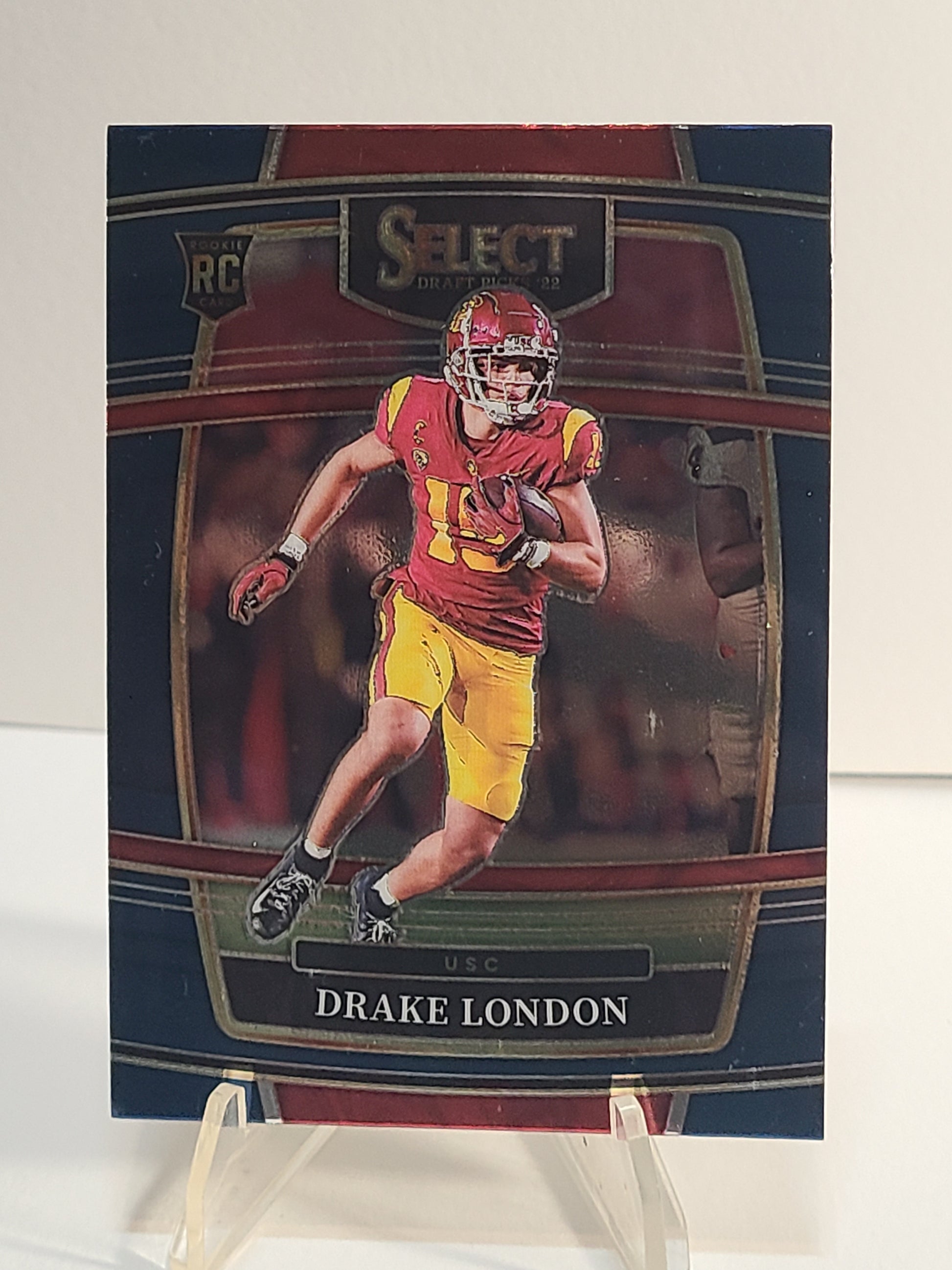 2022 Panini Select Draft Picks #7 Drake London RC B3R2