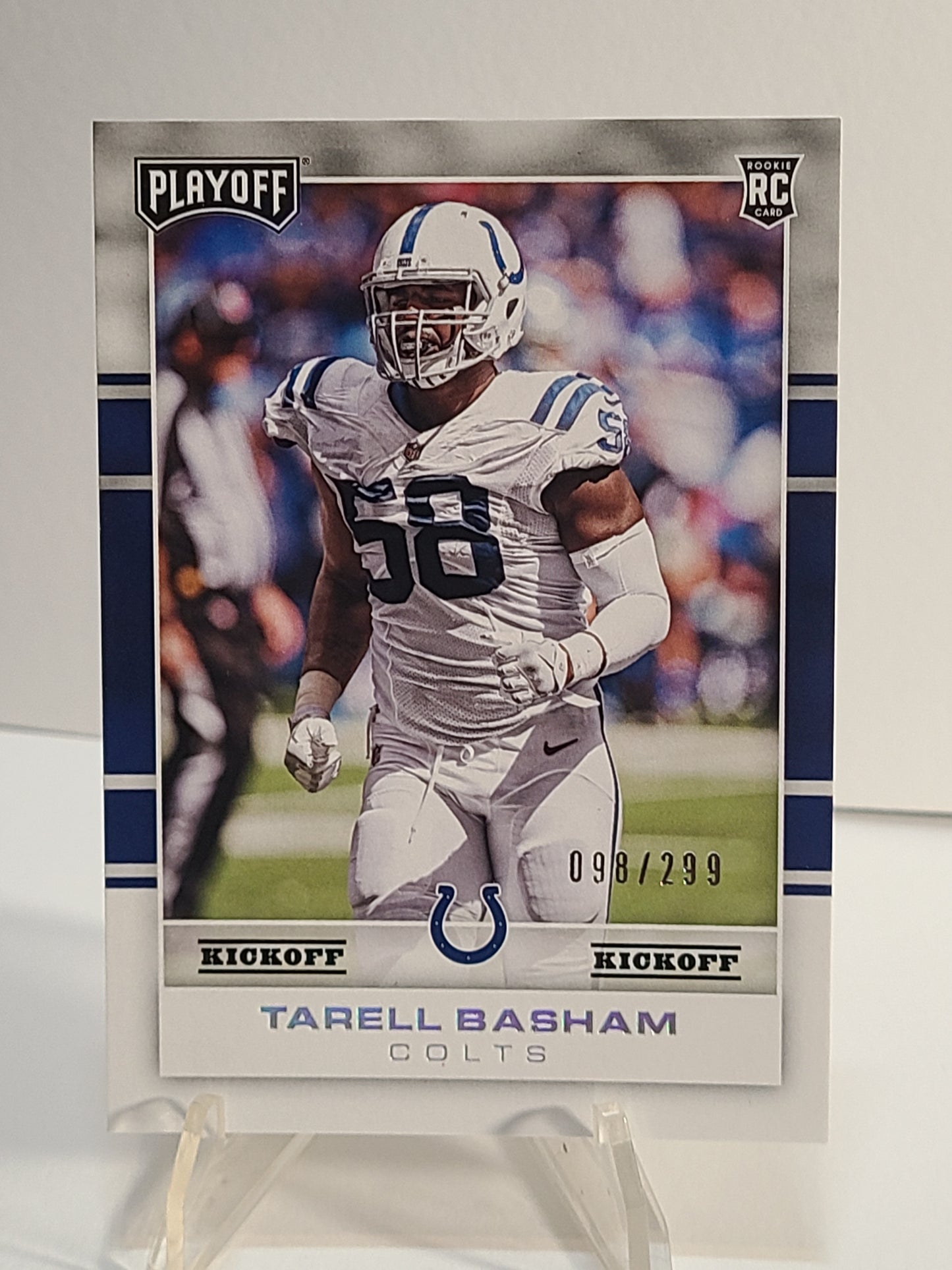 2017 Panini Playoff #280 Tarell Basham Kickoff #/299 RC B3R2