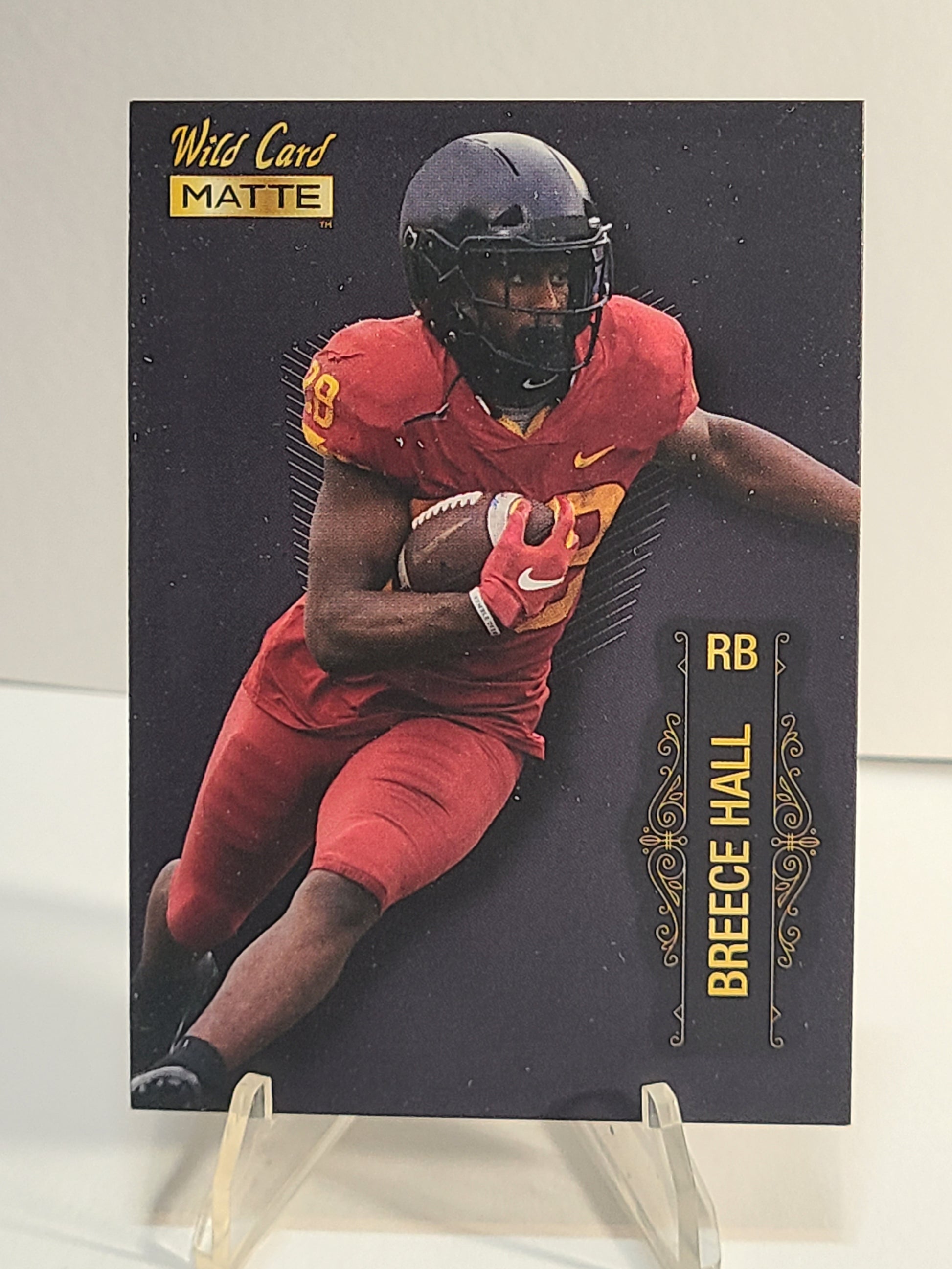 2022 Wild Card Matte #MB-6 Breece Hall Black RC B3R2