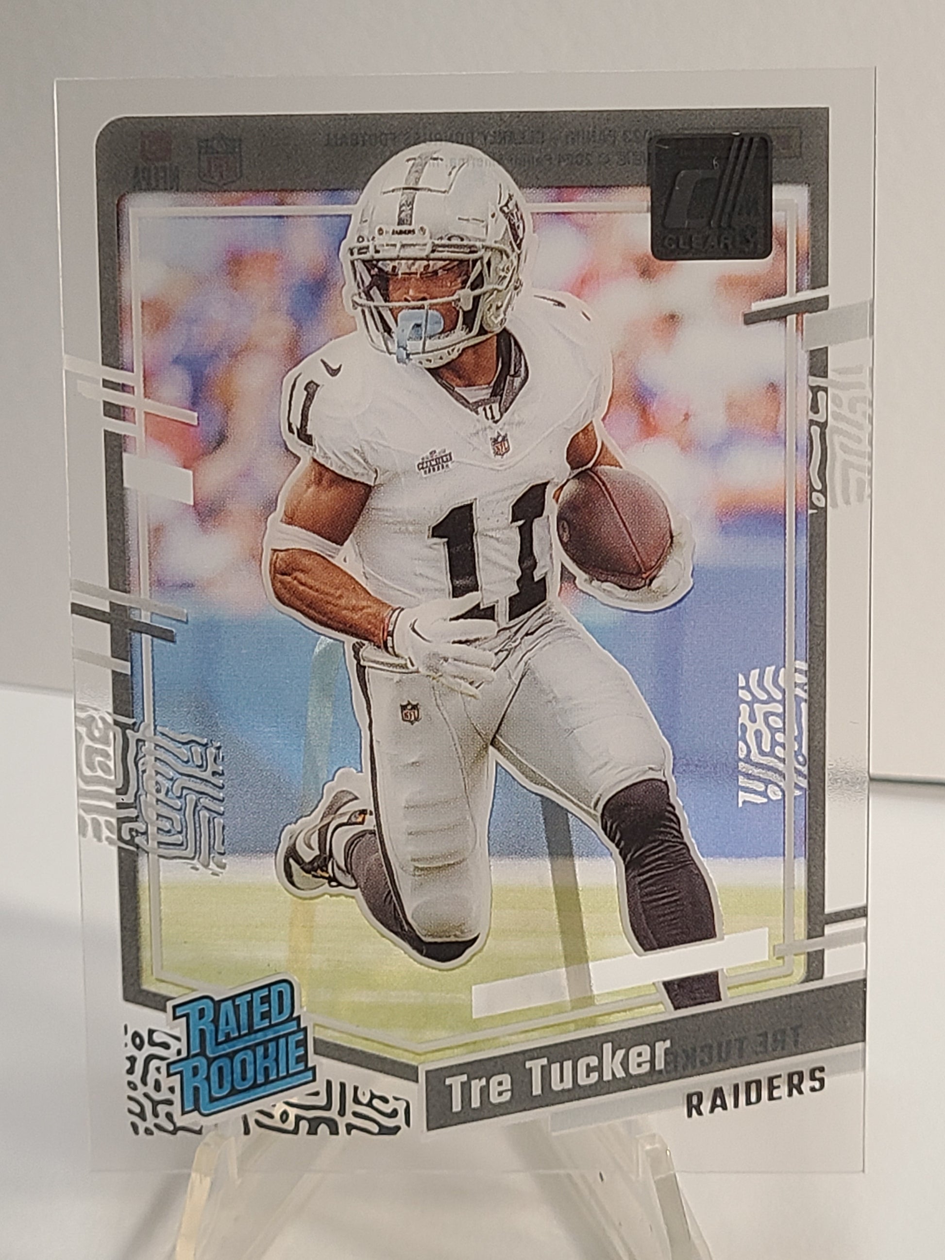 2023 Clearly Donruss Rated Rookie #87 Tre Tucker RC B3R2