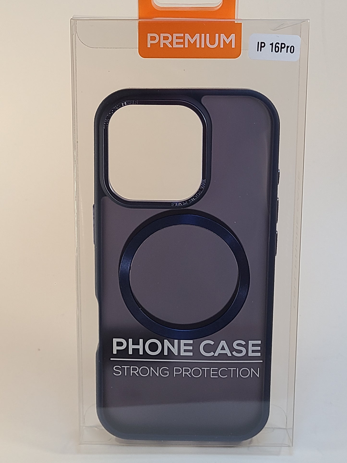 Magnetic MagSafe Armor Case  for iPhone 16 Pro (Navy Blue)