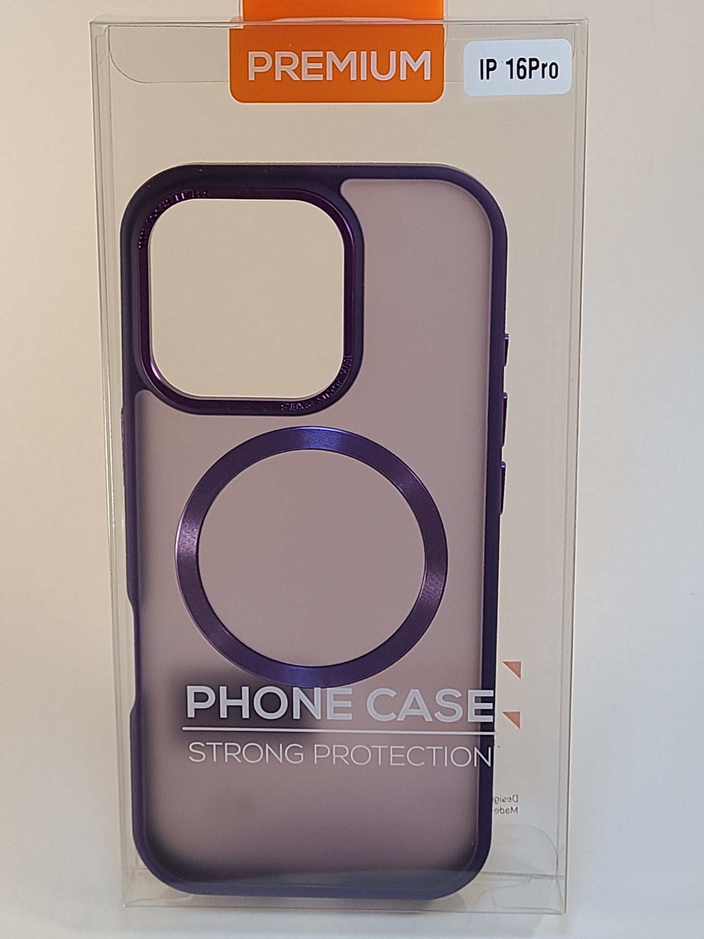 Magnetic MagSafe Armor Case  for iPhone 16 Pro Purple