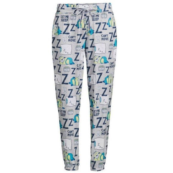 Ladies Minions 2 Themed Sleep Joggers with Pockets in XXXL