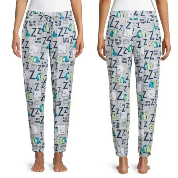 Ladies Minions 2 Themed Sleep Joggers with Pockets in XXXL