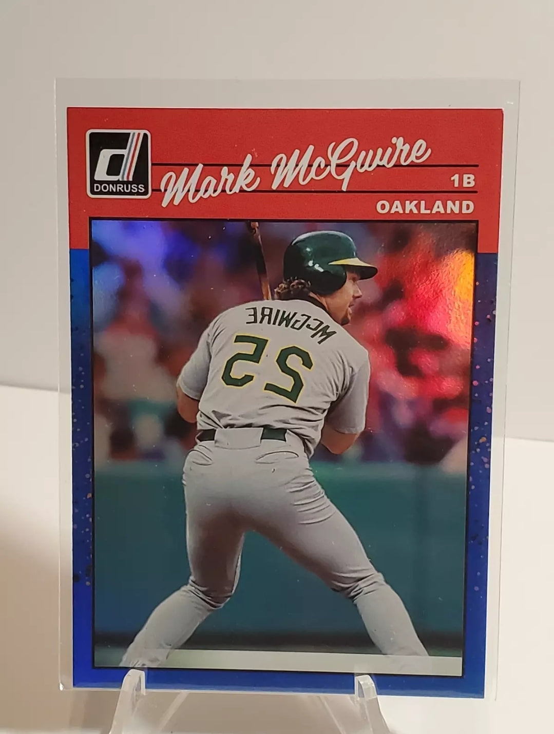 2023 Donruss Photo Variation Blue Holo #264 Mark McGwire B1R4