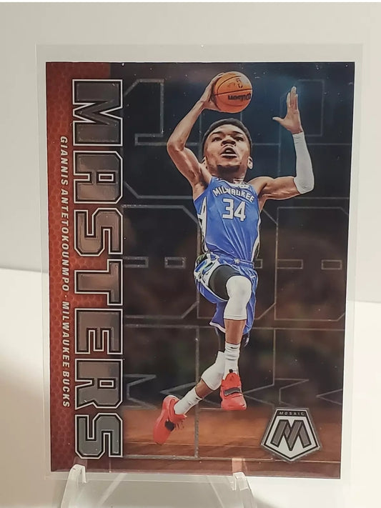 2022-23 Panini Mosaic #2 Giannis Antetokounmpo Jam Masters B1R4