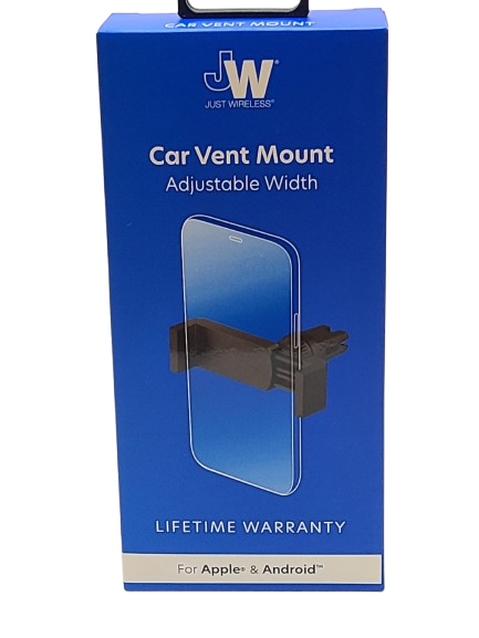 Just Wireless Smartphone Car Vent Mount For iPhone and Samsung